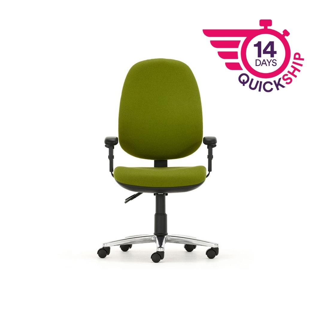 M60XLHA Mercury XL, Height adjustable arms, High back, Larger seat width, Standard Mechanism
