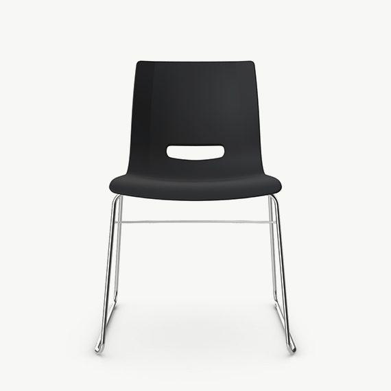 CS1 Casper Side Chair with Skid Base