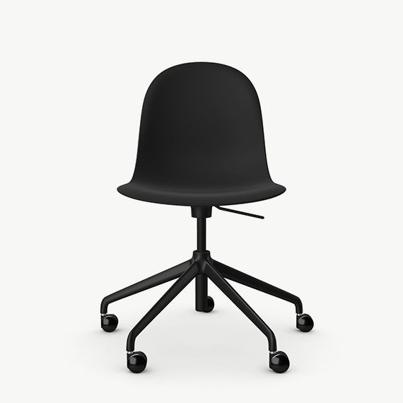 KIN105 - Kin Side Chair, 5 Star Swivel Base