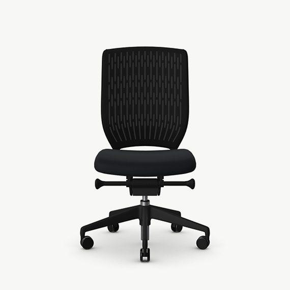 EV2740 Evolve 2 Membrane Back, Upholstered Seat Without Arms