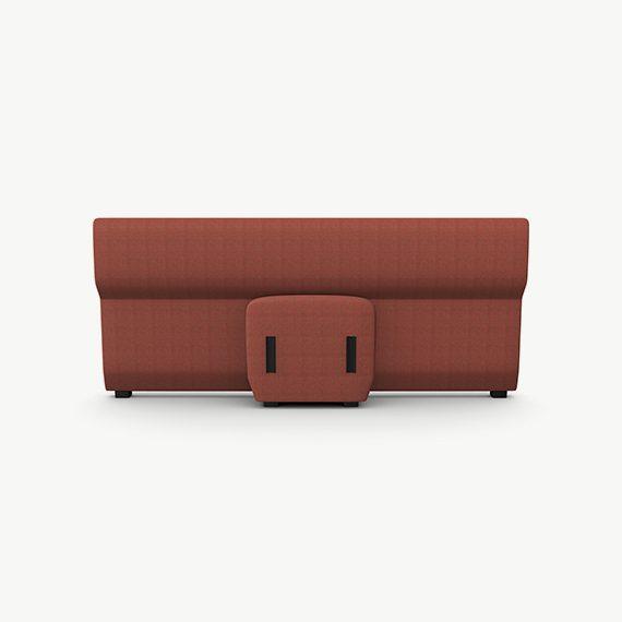 HABB300W Haven Bench With Bulwark and 90 Degree Bench Adapter Attached