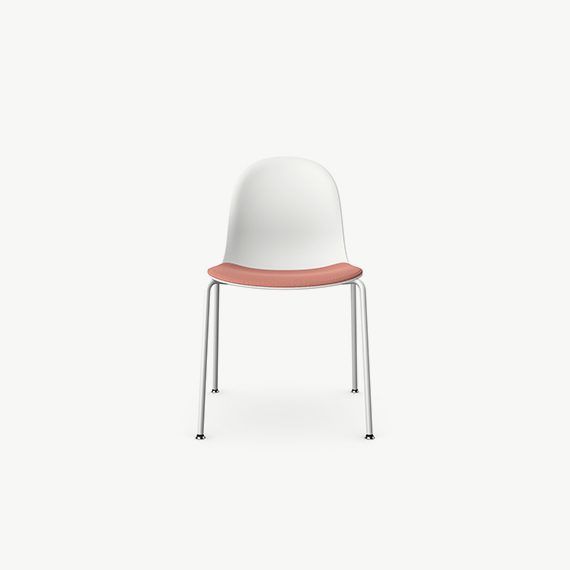 KIN102U1 - Kin Side Chair, 4 Leg Frame with Upholstered Seat Pad