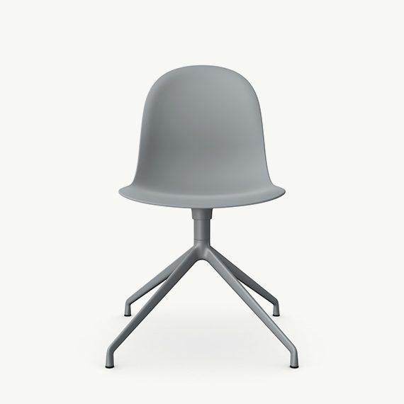 KIN104 Kin Side Chair With 4 Star Swivel Base