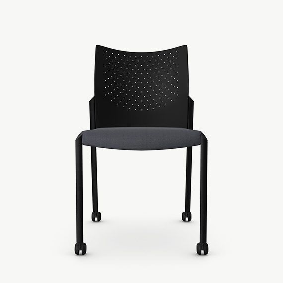 T107 - Trillipse Motion Multi-Purpose Chair - Plastic Back - No Arms