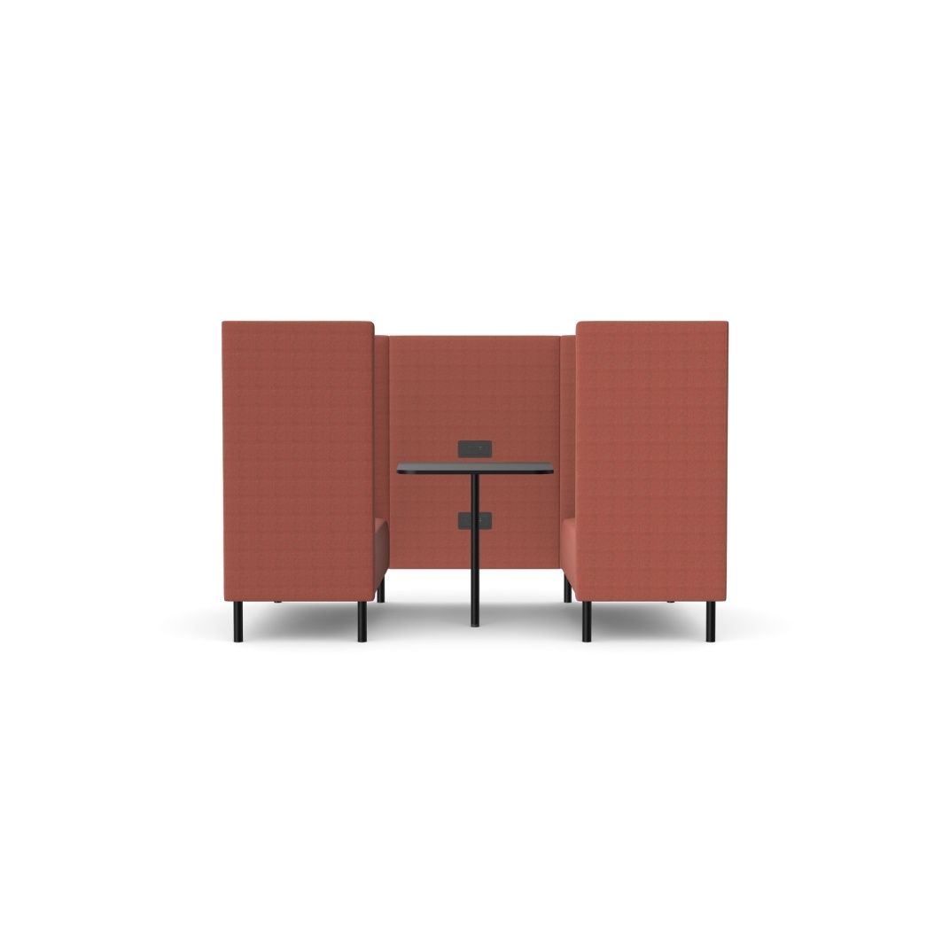 CONS4P Converse Station 4 Seater with power