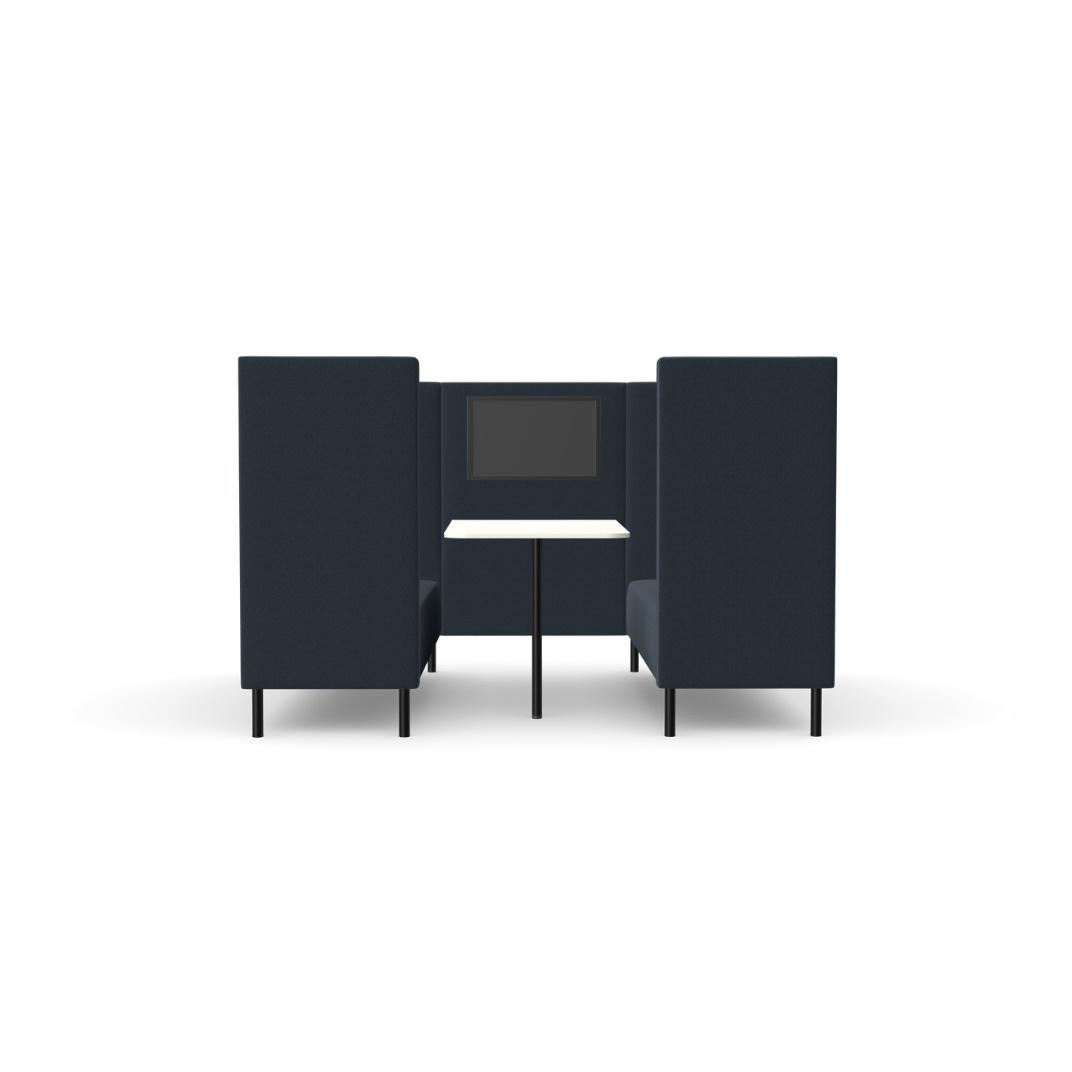 CONS6M Converse Station 6 Seater with media