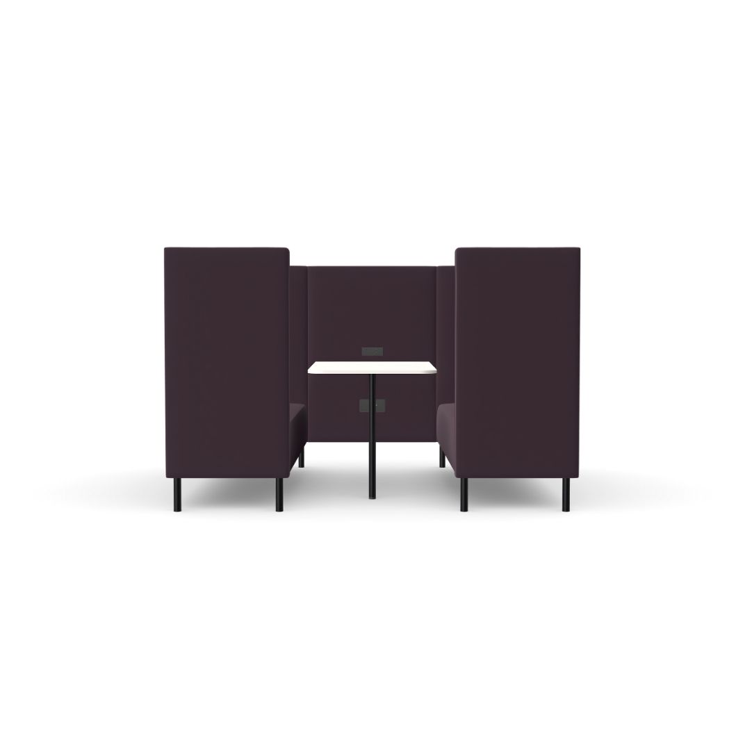 CONS6P Converse Station 6 Seater with power