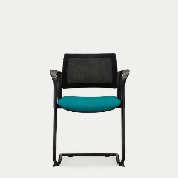 KM10A Kyos With Arms Cantilever Frame Upholstered Seat