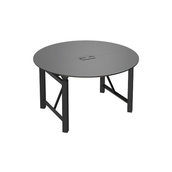 RSHA.BK.180D.2.WPV/BK.WCA Relic Project Round Table with Power and Castors
