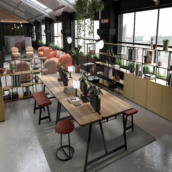 RSAW.RAWME.BK Relic at Work Table Extension on Castors