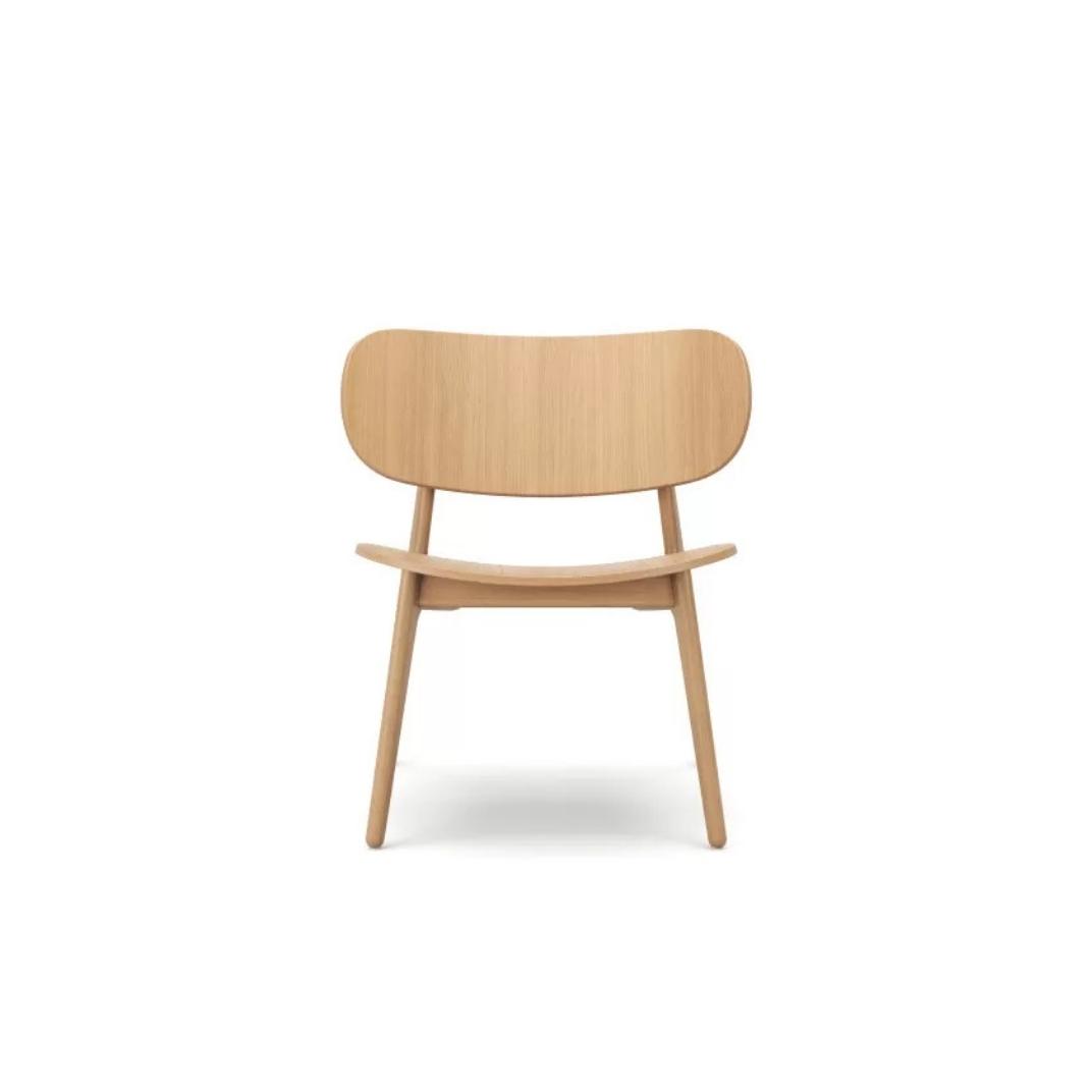PLC Oak Lounge Chair