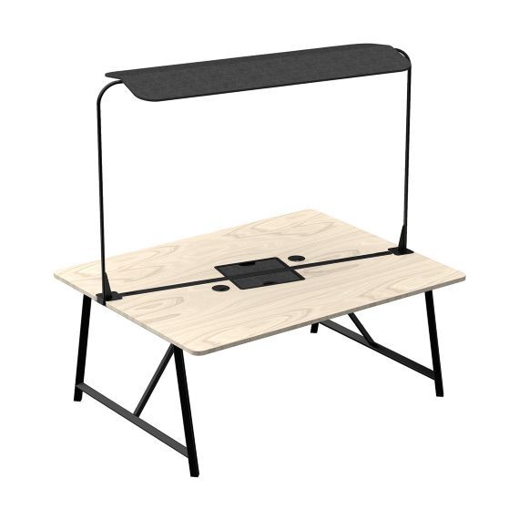 RSAW.RAW1/C.BK Relic at Work Table with Canopy