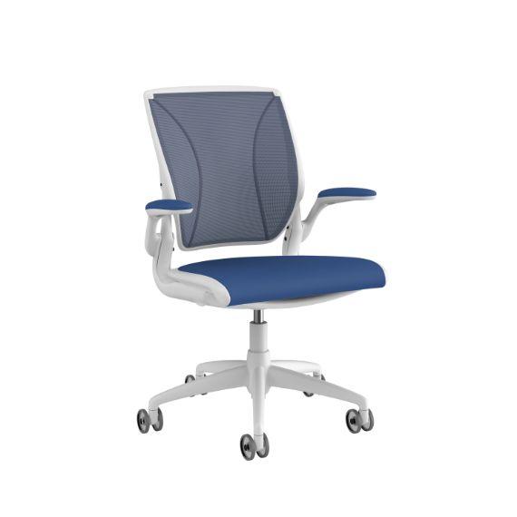 W12 Diffrient World Chair with Adjustable Duron Arms with Textile