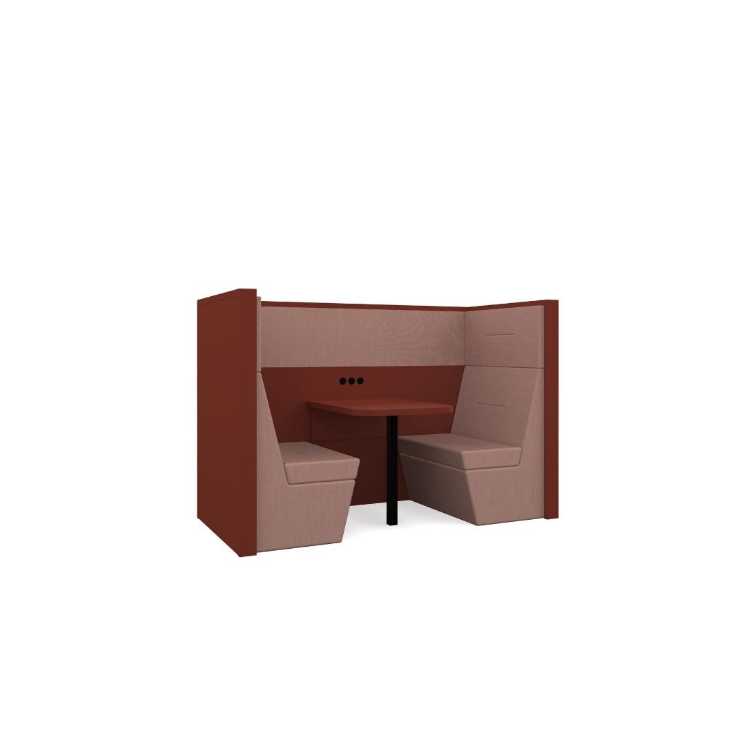 RYP-BAB2PS Railway Carriage Banquette - 2 Seat