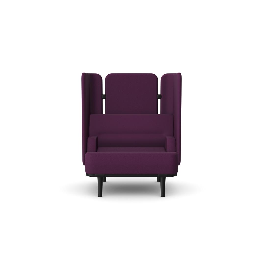 MTE-BSF01 Single Seater Sofa with Rear and Side Screens