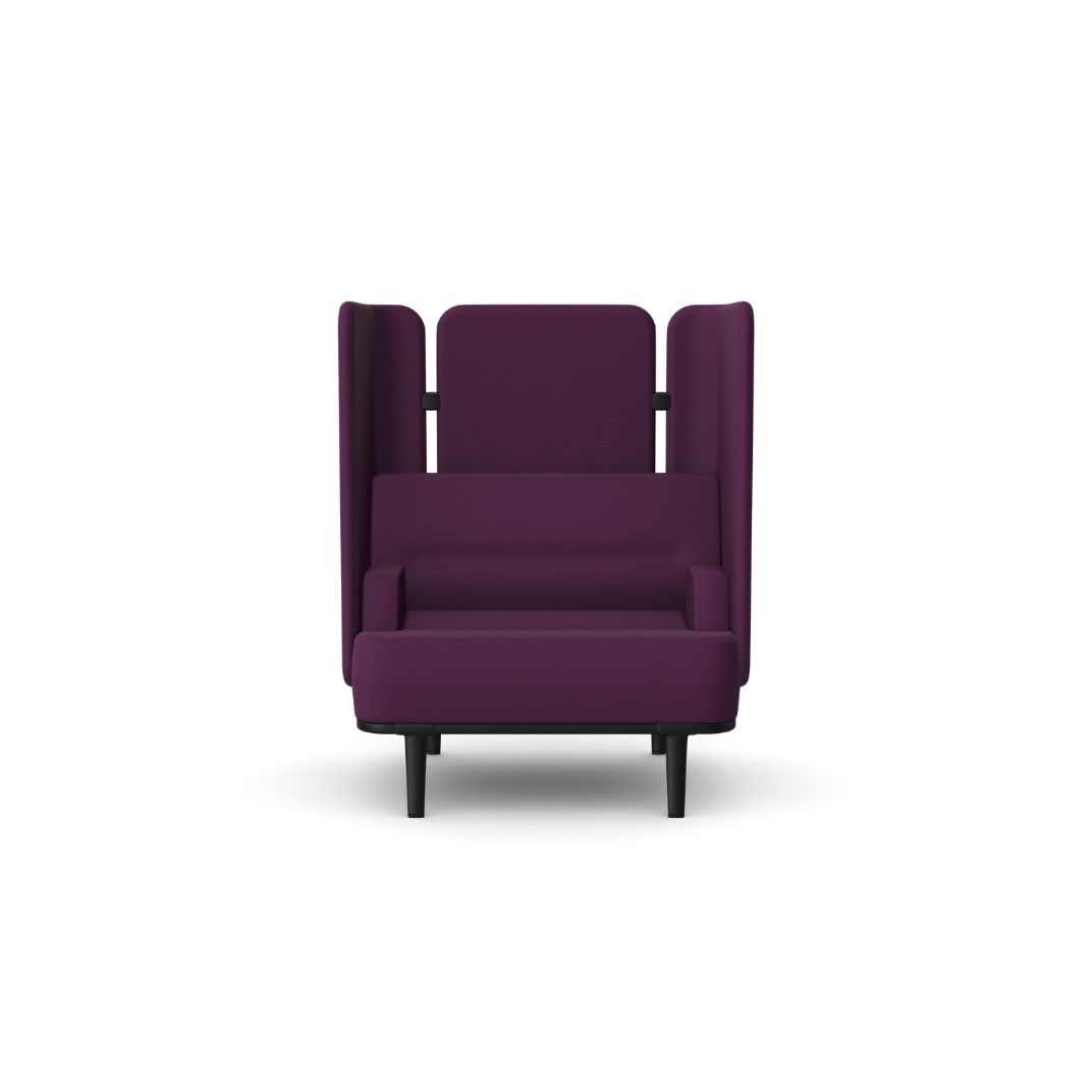 MTE-BSF01 Single Seater Sofa with Rear and Side Screens