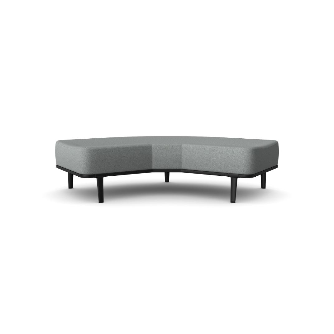 MTE-OT120 120 Degree Angled Ottoman