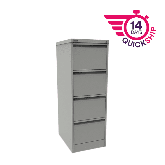A4 Midi Filing Cabinet - Four Drawer