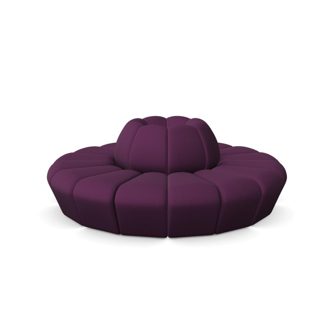 Aura Lounge Modular Convex Sofa - more configurable units available on request
