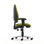 M66XLHA Mercury High Back Operator Chair With Larger Seat Width, With Height Adjustable Arms