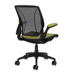 W12 Diffrient World Task Chair With Height Adjustable Duron Arms with Matching Textile Cover