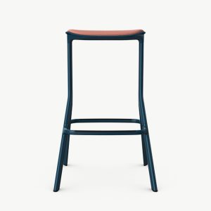 AXL04U Axyl High Stool With Upholstered Seat and Pad