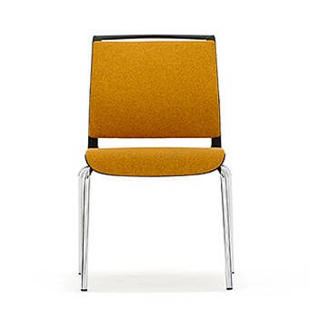 ADL7 Ad-Lib Four Leg Fully Upholstered Chair Without Arms