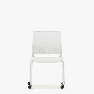 ADL2C Ad-Lib Four Leg Motion Chair With Plastic Seat and Back Without Arms