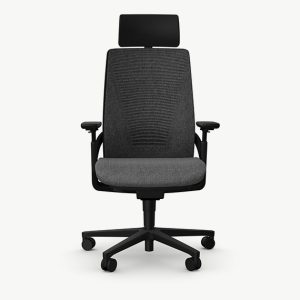 WRKN160FD I-Workchair 2.0 Task Chair With Black Mouldings and 4D Arms with Headrest