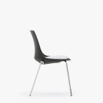 ARL11 Arlo Side Chair With 4 Leg Frame, Upholstered Seat Pad