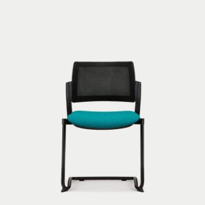KM10  Kyos No Arms Cantilever Frame Upholstered Seat