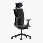 PPM95FDA Pluto Plus Mesh Fold Down Arms, Mesh Back, Sychronised Mechanism With Headrest