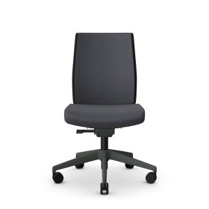 FLX2640 Freeflex Black Task Chair With Black Components, Without Arms