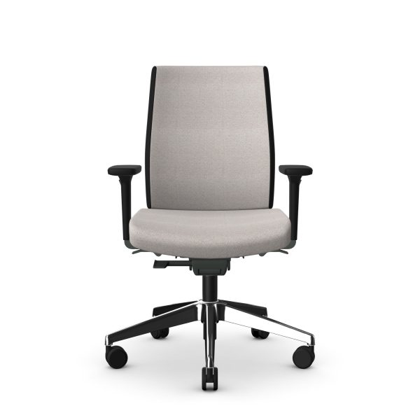 FLX2840HA Freeflex Mesh Task Chair With Graphite Components, With Height and Width Adjustable Arms
