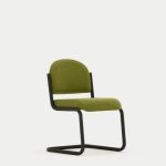 A64 Public Space No Arms Cantilever Frame, Upholstered Seat and Back