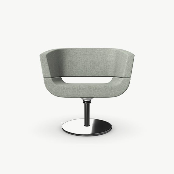 A820 Lola Chair With Swivel Base