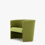 CH2 Concha Two Seat Tub Chair Fully upholstered