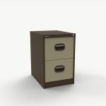 Kontrax Foolscap Filing Cabinet - 2 drawers