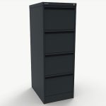 M:Line Filing Cabinet - Four Drawer Foolscap
