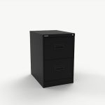 A4 Midi Filing Cabinet - Two Drawer