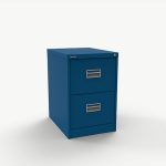 A4 Midi Filing Cabinet - Two Drawer