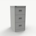 A4 Midi Filing Cabinet - Three Drawer