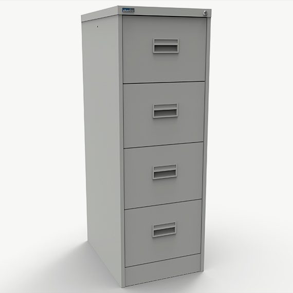 A4 Midi Filing Cabinet - Four Drawer