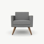 FIFT05 Fifty Series Arm Chair With Wooden Legs