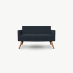 FIFT06 Fifty Series Compact Two Seater With Wooden Legs