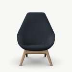 FMG403 Famiglia Lounge Chair With Wooden Frame
