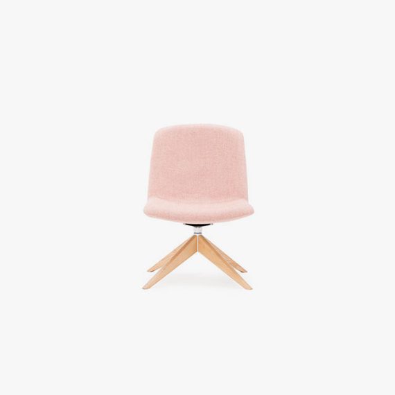 HRB50 Herbie Lounge Chair Solid Ash Pyramid Base