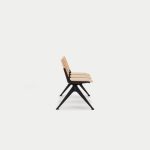 PLP-SS Pila Beam Two Unit Seat Beam, Wooden Seat and Back
