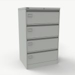 Double Side -4 drawer Side Filer
