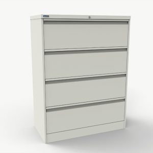 M:Line Side Filer - 4 drawer 1000mm wide